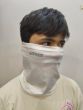 Allextreme Neck Gaiter Super Soft and Breathable Headband Cloth Face Mask Scarf Multipurpose Bandana Balaclava for Fishing Hiking Biking Cycling Camping (Pack of 1, White)